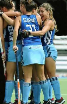 El seleccionado argentino femenino de hockey